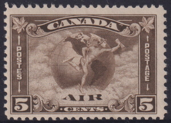 CANADA - 1930 5c Deep BROWN Air Mail  SG 310 MLH Cv £26 [E9136]