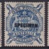 AUSTRALIA - 1949 Set to £2 ARMS Specimen  SG 224as/ds MLH Cv £170 [E9173]