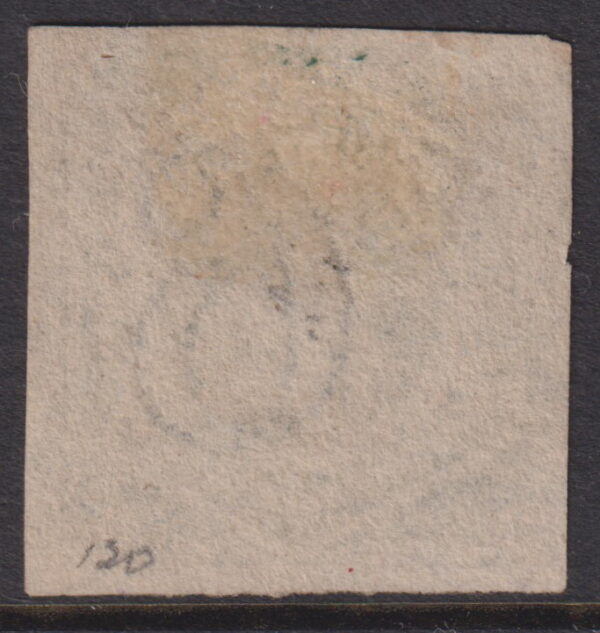NEW SOUTH WALES - 1854 6d GREY Imperf DIADEM  SG 94 VFU Cv £55 [E9460]