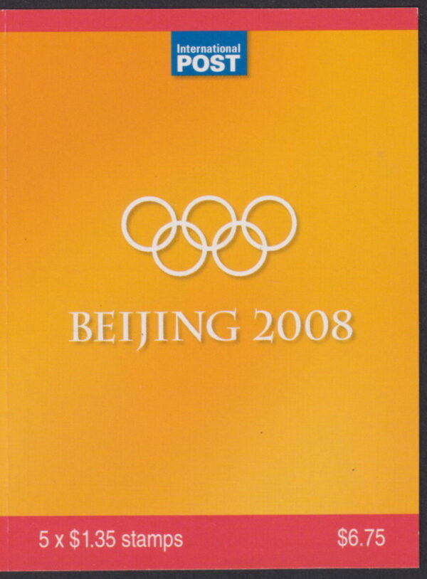 AUSTRALIA - 2008 'BEIJING OLYMPICS - Gymnastics' International Self Adhesive Booklet Mint [E9820]