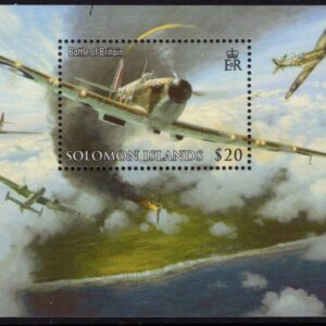 SOLOMON ISLANDS - 2010 '70TH ANNIVERSARY OF THE BATTLE OF BRITAIN' Miniature Sheet MNH [E9651]
