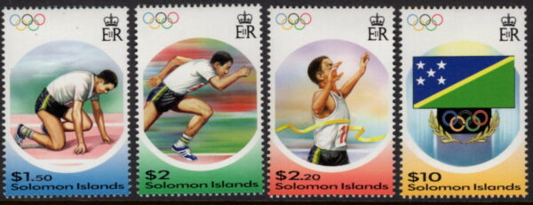 SOLOMON ISLANDS - 2004 'OLYMPIC GAMES ATHENS' Set of 4 MNH [E9558]