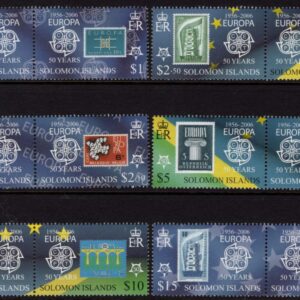 SOLOMON ISLANDS - 2005 '50TH ANNIVERSARY EUROPA CONFERENCE' Set of 12 MNH [E9573]