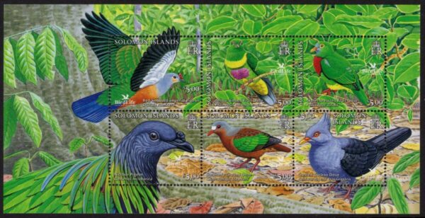 SOLOMON ISLANDS - 2005 'BIRDLIFE INTERNATIONAL' Miniature Sheet MNH [E9568]
