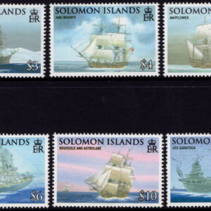 SOLOMON ISLANDS - 2009 'SEAFARING AND EXPLORATION' Set of 6 MNH [E9646]