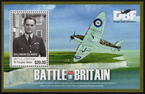 SOLOMON ISLANDS - 2010 '70TH ANNIVERSARY OF THE BATTLE OF BRITAIN' Miniature Sheet MNH [E9652]