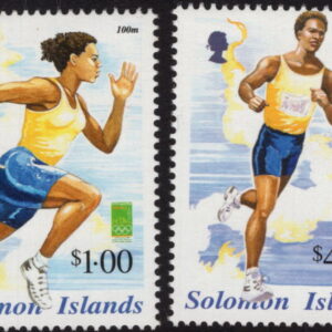 SOLOMON ISLANDS - 2000 'OLYMPIC GAMES SYDNEY' Pair MNH [E9522]