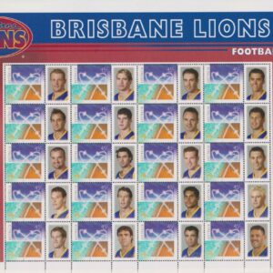 AUSTRALIA - 2002 'AFL - Brisbane Lions Football Club' Sheetlet MNH [F0050]