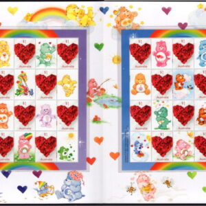 AUSTRALIA - 2017 'CARE BEARS - 35 Years of Caring' Presentation Folder MINT [F0366]
