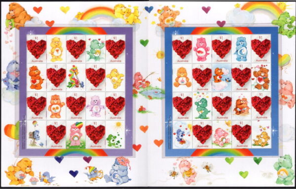 AUSTRALIA - 2017 'CARE BEARS - 35 Years of Caring' Presentation Folder MINT [F0366]
