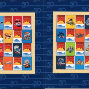 AUSTRALIA - 2018 '50 YEARS of HOT WHEELS' Presentation Folder MINT [F0353]