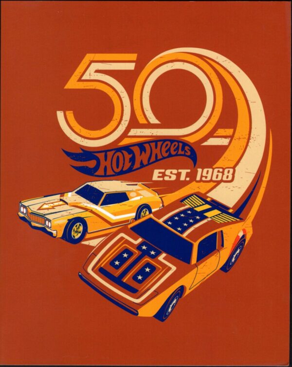 AUSTRALIA - 2018 '50 YEARS of HOT WHEELS' Presentation Folder MINT [F0353]