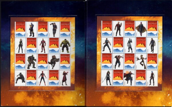 AUSTRALIA - 2018 'AVENGERS - Infinity War' Presentation Folder MINT [F0361]