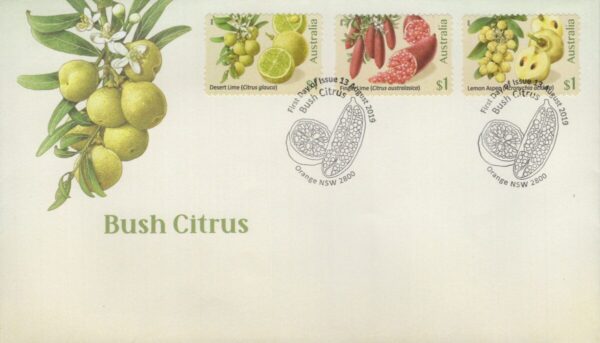 AUSTRALIA - 2019 'BUSH CITRUS' Self Adhesive First Day Cover [E9936]
