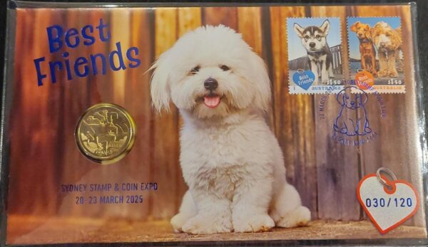 AUSTRALIA - 2025 'SYDNEY STAMP & COIN EXPO' PNC $1 Coin Set of 3 [incl #88/120] [F2001x]