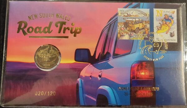 AUSTRALIA - 2025 'SYDNEY STAMP & COIN EXPO' PNC $1 Coin Set of 3 [incl #88/120] [F2001x]