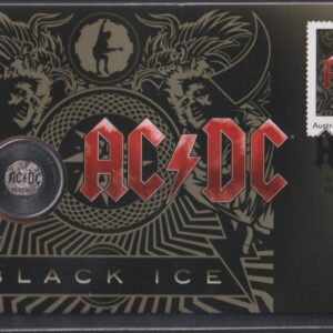 AUSTRALIA - 2022 'ACDC - Black Ice' PNC RAM 20c Coin [F0447]