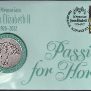 AUSTRALIA - 2022 'QEII - Passion for Horses' Limited Issue Medallion [F0454]