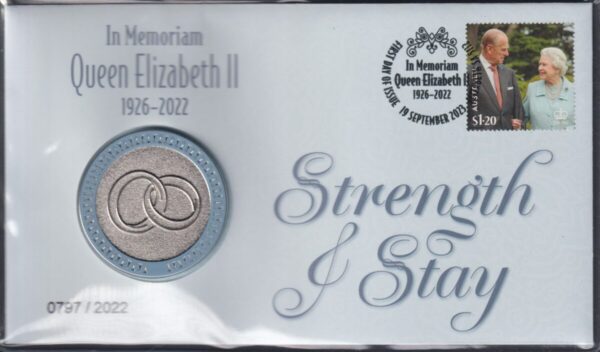 AUSTRALIA - 2022 'QEII - Strength & Stay' Limited Issue Medallion [F0453]