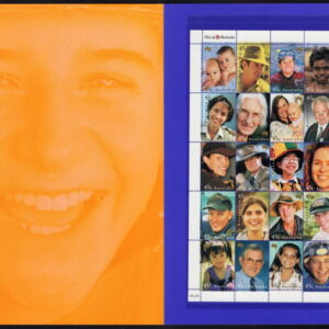 AUSTRALIA - 2000 'FACES OF AUSTRALIA' Presentation Folder MINT [F0574]