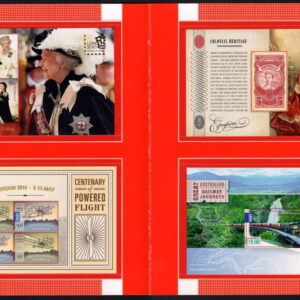 AUSTRALIA - 2010 'LONDON FESTIVAL OF STAMPS' Presentation Folder MINT [F0580]