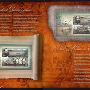 AUSTRALIA - 2012 'INLAND EXPLORERS' Presentation Folder MINT [F0557]