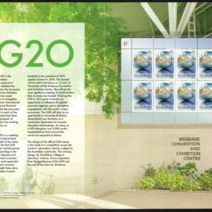 AUSTRALIA - 2014 'G20 LEADERS SUMMIT' Presentation Folder MINT [F0561]