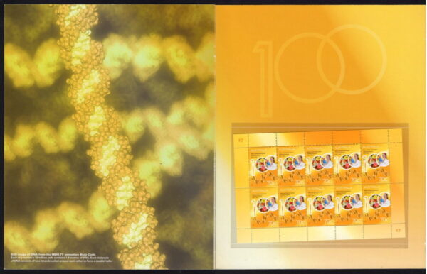 AUSTRALIA - 2015 'CENTENARY OF WALTER AND ELIZA HALL INSTITUTE OF MEDICAL RESEARCH' Presentation Folder MINT [F0562]