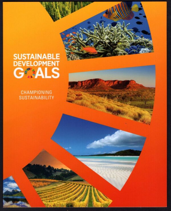 AUSTRALIA - 2018 'SUSTAINABLE DEVELOPMENT' Presentation Folder MINT [F0584]