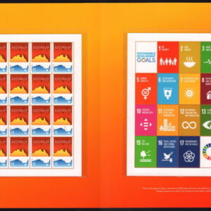 AUSTRALIA - 2018 'SUSTAINABLE DEVELOPMENT' Presentation Folder MINT [F0584]