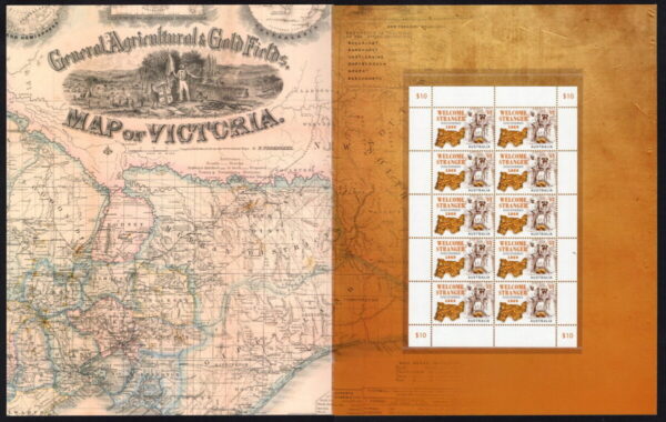AUSTRALIA - 2019 '150 YEARS OF THE WELCOME STRANGER' Presentation Folder MINT [F1417]