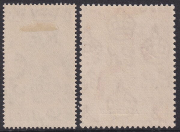 Ascension - 1948 Silver Wedding Set SG 50/51 MLH Cv £ 50 [F0070]