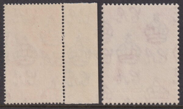Saint Vincent - 1948 Silver Wedding Set SG 162/163 MNH Cv £ 27 [F0105]