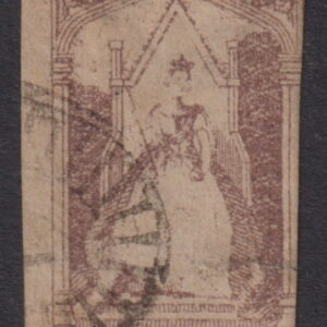 VICTORIA - 1854 2d GREY-PURPLE  SG 21 GU Cv £40 [F0245]