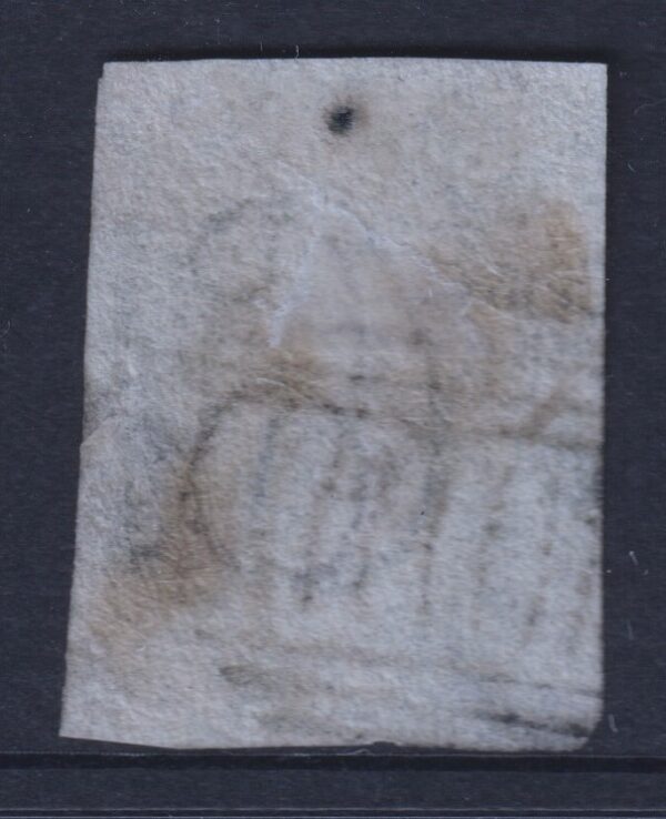 TASMANIA - 1860 6d Dull SLATE-GREY  SG 44 GU Cv £85 [F0273]