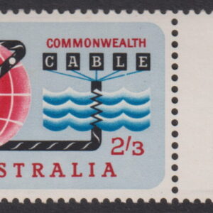 AUSTRALIA   - 1963 2/3d Broken Cable  SG 362 var MNH Cv $50 [F0476]