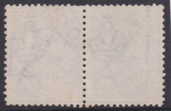 AUSTRALIA  Roos - 1913 1st Wmk 6d BLUE Variety Pair  SG 9 VFU Cv $400 [F0485]