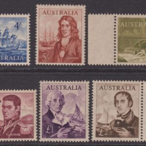 AUSTRALIA - 1963 Set to £2 Navigators  SG 355/60 MNH Cv £120 [F0535]