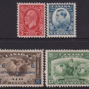CANADA - 1932 Set to 13c 'OTTAWA CONFERENCE'  SG 315-318 MLH Cv £40 [F0780]