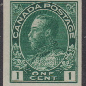 CANADA - 1913 1c 'BLUE-GREEN'  SG 224a MVLH Cv £65 [F0788]