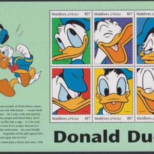 DISNEY - Maldives - 1999 'MICKEY'S 70th BIRTHDAY - Donald Duck' Miniature Sheet MNH [F0844]