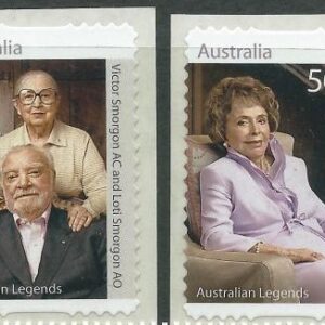 AUSTRALIA - 2008 'LEGENDS OF PHILANTHROPY' Self Adhesive Set of 4 Mint [F0888]