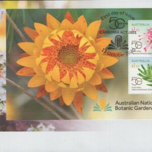 AUSTRALIA - 2020 'NATIONAL BOTANIC GARDENS' Miniature Sheet First Day Cover [F1003]