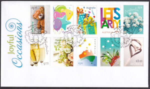 AUSTRALIA - 2020 'JOYFUL OCCASIONS' First Day Cover [F0988]