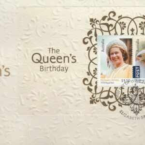 AUSTRALIA - 2020 'QEII BIRTHDAY' Miniature Sheet First Day Cover [F0990]