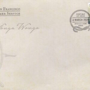 AUSTRALIA - 2020 'SYDNEY-SAN FRANCISCO MAIL STEAMER SERVICE 150 YEARS' First Day Cover [F0989]