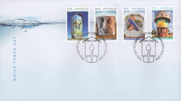 AUSTRALIA - 2020 'WATER TOWER ART' First Day Cover [F0995]