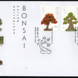AUSTRALIA - 2021 'NATIVE BONSAI' First Day Cover [F1024]