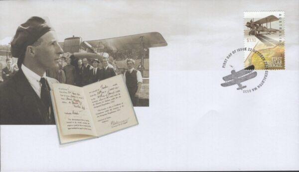 AUSTRALIA - 2021 'FIRST REGULAR AIRMAIL' First Day Cover [F1032]