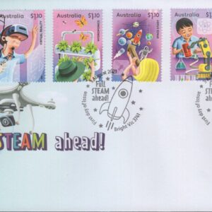 AUSTRALIA - 2021 'FULL STEAM AHEAD' First Day Cover [F1035]